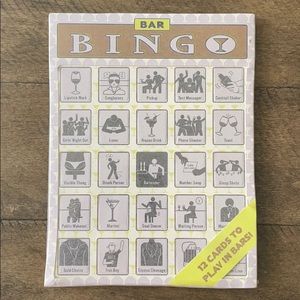 Discontinued New Bar Bingo Board Book
